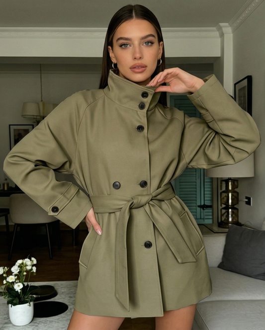 Trenchcoat mit Gürtel
