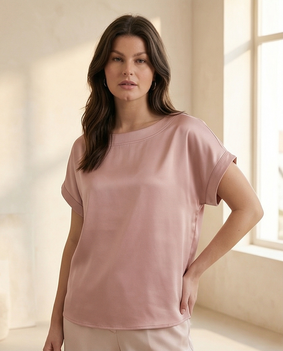 Satin Oberteil