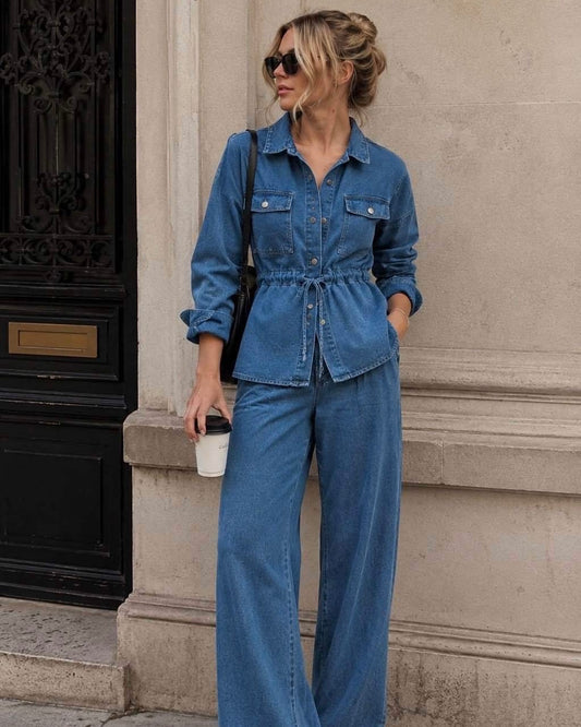 Denim Zweiteiler